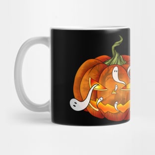 pumpkin ghost Mug